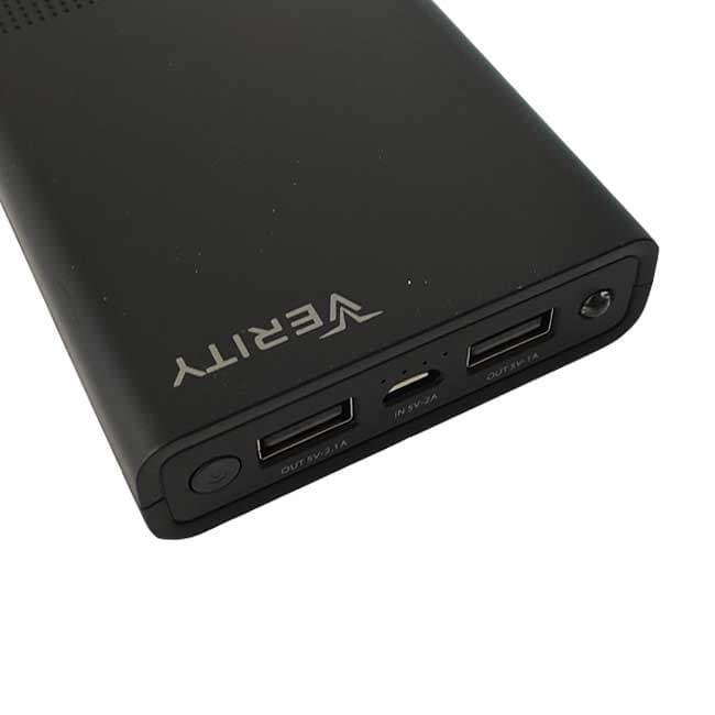 شارژر همراه وریتی مدل V-PA120-20B ظرفیت 20000MAH — تصویر ۲