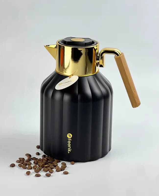 فلاسک اکرولیک 1لیتر محفظه شیشه ای فینیک FEENIK — تصویر ۲