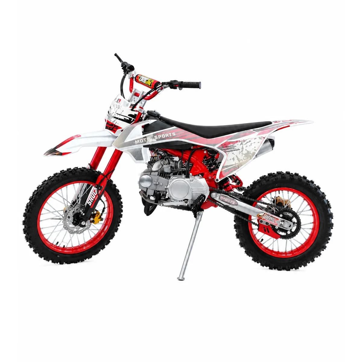 مینی کراس ۱۲۵ سی سی طرح KTM انجین سفید