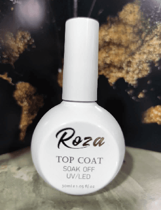 رزا لاک ژل 30 میل تاپ کات TOP COAT