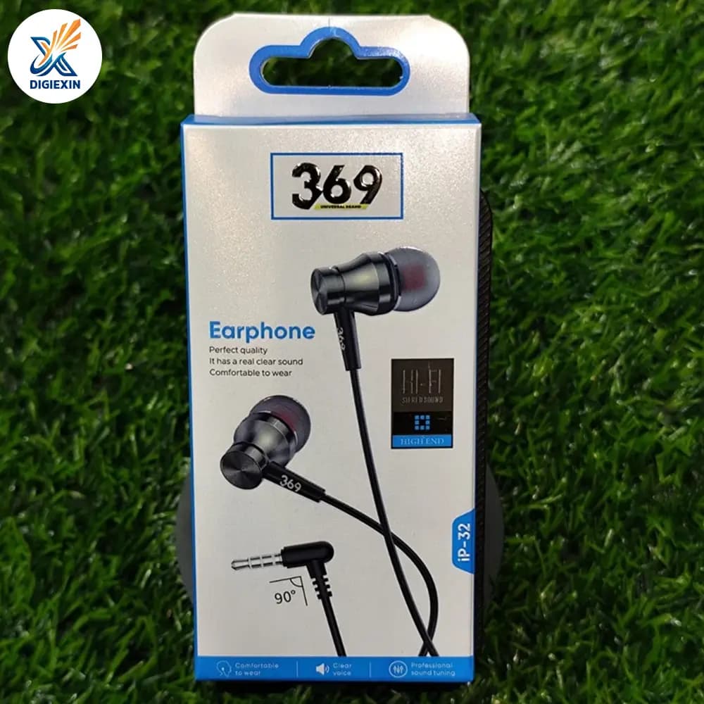 هندزفری سیمی 369 مدل ip-32 — تصویر ۳