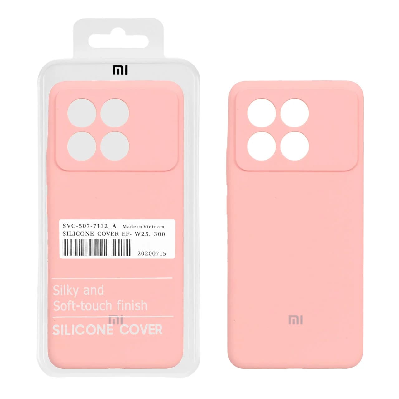 قاب سیلیکونی پاک کنی اورجینال درجه یک Xiaomi Poco X6 Pro 5G / Redmi K70E — تصویر ۴