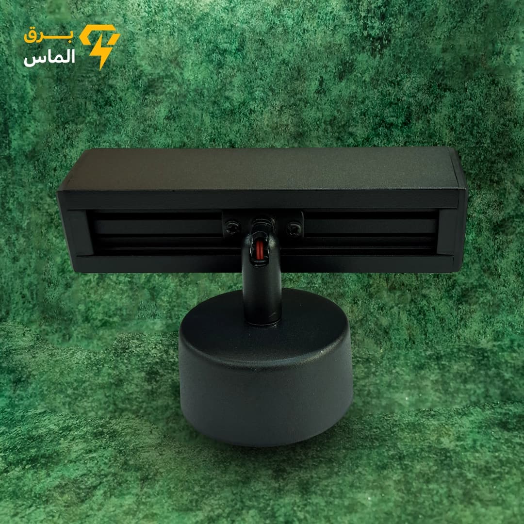 چراغ دیواری طرح مگنتی 10 وات 15 سانتی مشکی آلومینیومی درجه یک / ضمانت بازگشت وجه — تصویر ۲