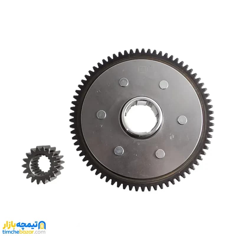 دیسک کلاچ با دنده مقابل موتور سیکلت هوندا 125 دبلیو استاندارد