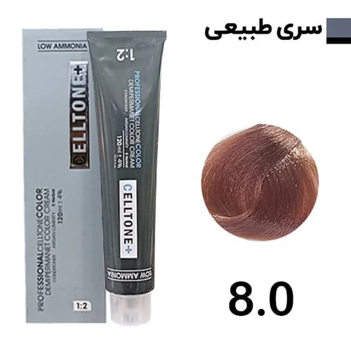 رنگ مو سلتون پلاس بلوند روشن 100 میل 8.0 Celltone