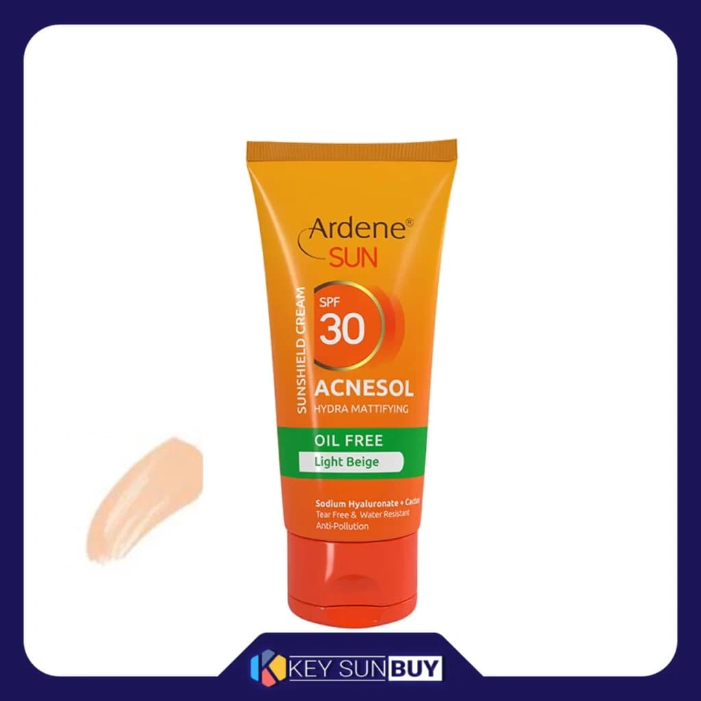 مراقبت پوست کرم ضد آفتاب رنگی آردن SPF 30 مدل Acnesol ‌مناسب پوست‌های چرب و مختلط حجم 50 میلی‌لیتر — تصویر ۴