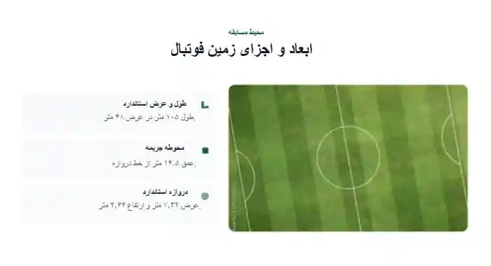 پاورپوینت فوتبال | ارائه آماده درباره ورزش فوتبال — تصویر ۴