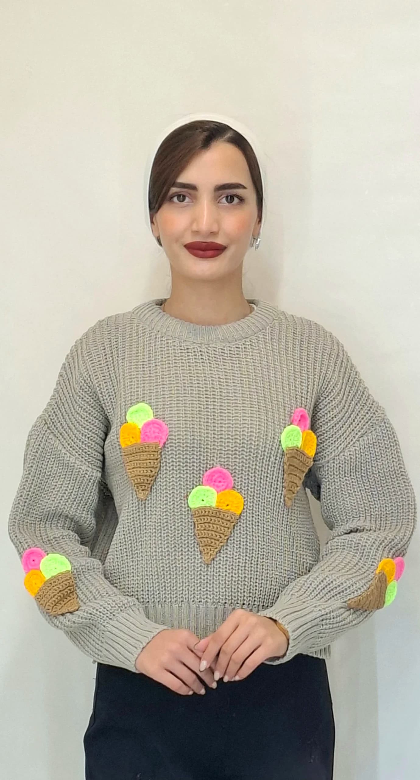 بافت فانتزی طرح بستنی(زنانه) — تصویر ۶