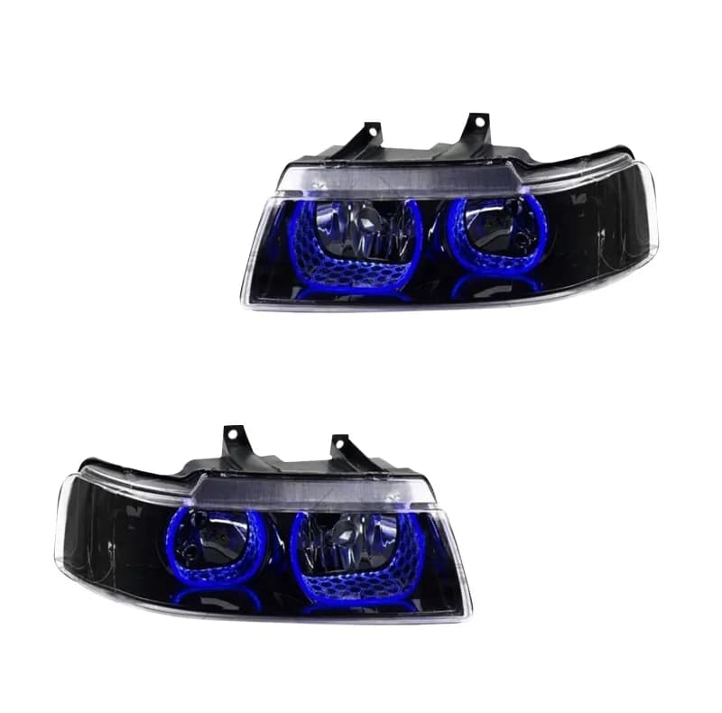 چراغ جلو اسپرت خودرو گروه پژوهش صنعت مدرن مدل 3D-U فولکالر مناسب برای سمند بسته دو عددی — تصویر ۲