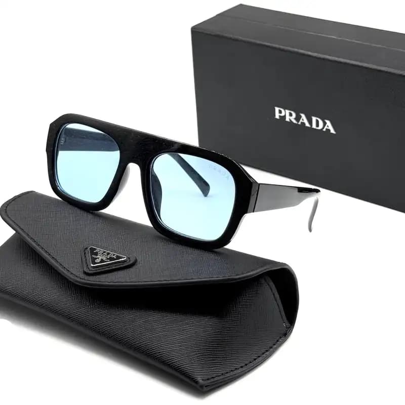 عینک آفتابی پرادا Prada مدل a2008 | فریم مربع کائوچویی|مناسب اقا و خانم ها