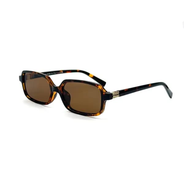 عینک آفتابی و بلوکات میو میو Miu Miu مدل mu11sz| فریم مستطیل کائوچویی|مناسب اقا و خانم — تصویر ۵