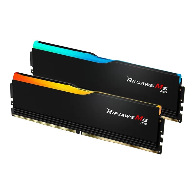 رم دسکتاپ DDR5 دو کاناله 5600 مگاهرتز جی اسکیل مدل RIPJAWS M5 RGB ظرفیت ۳۲ گیگابایت CL46 — تصویر ۳