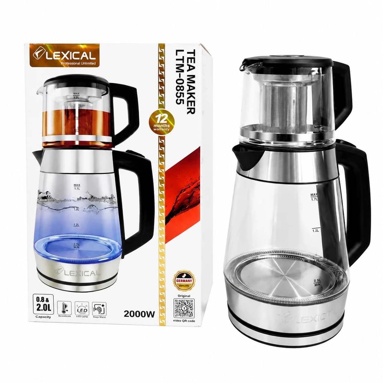 چای ساز روهمی لکسیکال مدل LTM-0855
