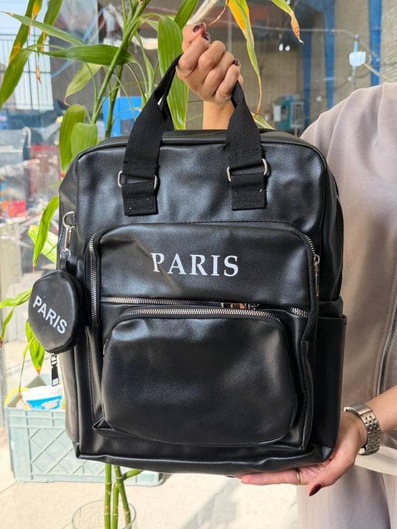 کوله چرم بزرگ PARIS کد 34559