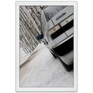 تابلو بکلیت طرح ماشین و خودرو زانتیا مدل W-po1908 فریم سفید