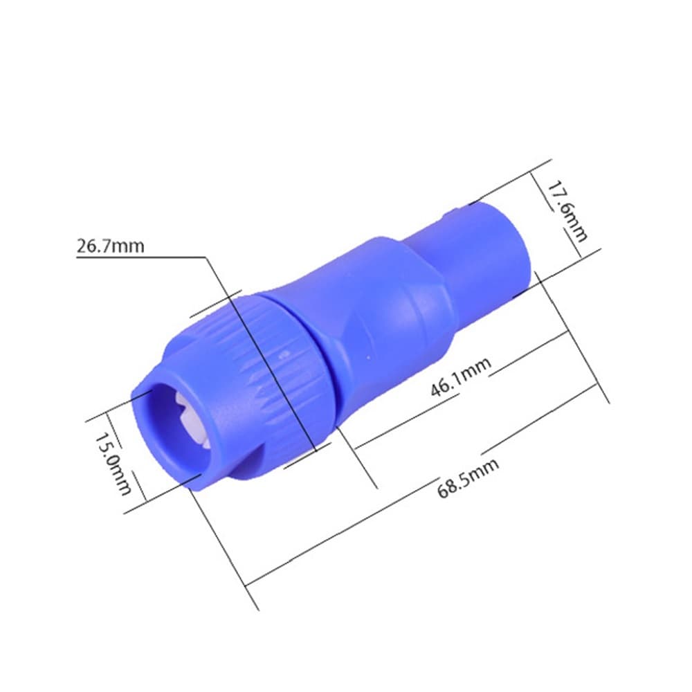 کانکتور ، فیش اسپیکون گرید A نوتریک NUTRIK CONNECTOR SPEAKON NL4FC — تصویر ۵