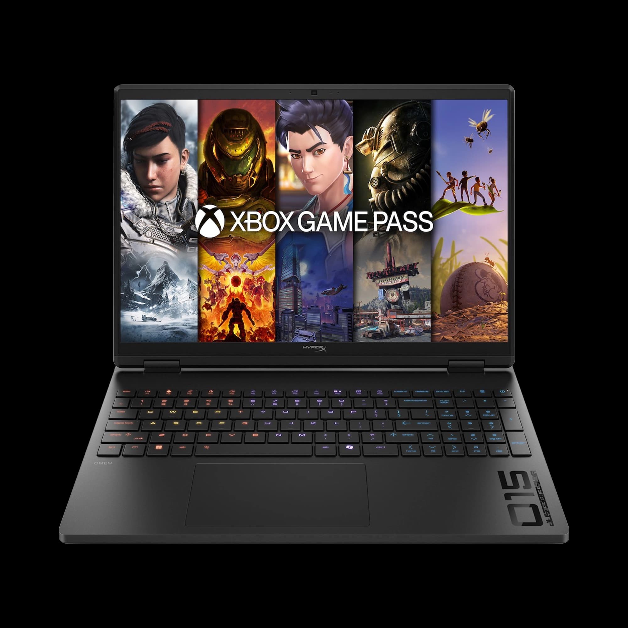 لپ تاپ گیمینگ اچ پی HP HYPERX OMEN 15-GA0004NW I7 14650HX 24GB 5600MHZ 1TB SSD 8GB 5060 WQXGA IPS 180HZ