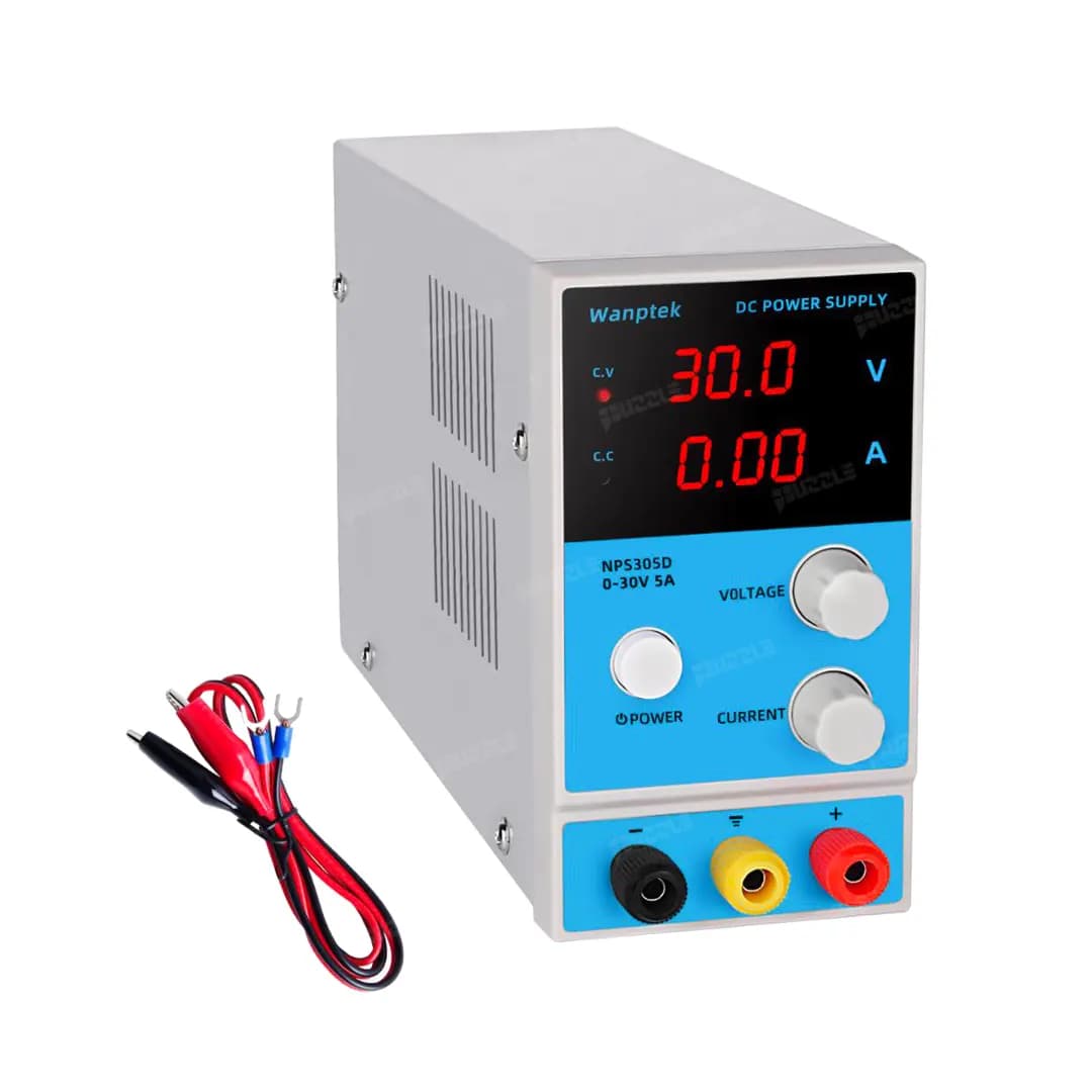 منبع تغذیه 5 آمپر WANPTEK NPS305D — تصویر ۲