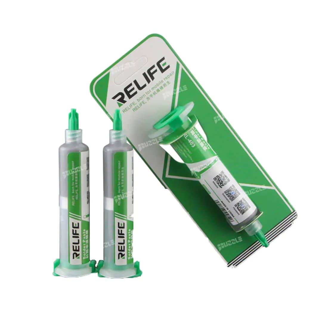 خمیر قلع سرنگی Relife RL-403 10CC — تصویر ۳