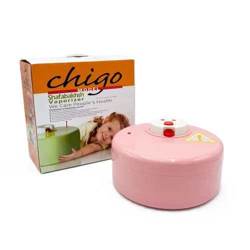 بخور گرم 6 لیتری با نشانگر آّب صورتی CHIGO — تصویر ۲
