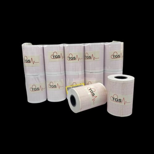 کاغذ ECG رول 60mm شطرنجی TGS