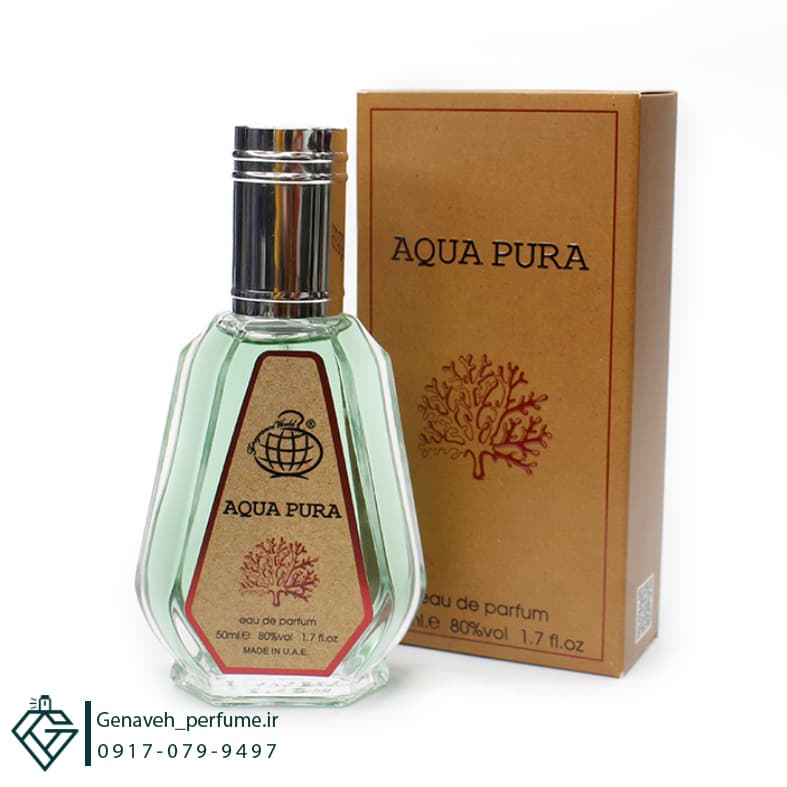 عطر ادکلن فرگرانس ورد آکوا پورا Aqua Pura حجم 50 میل