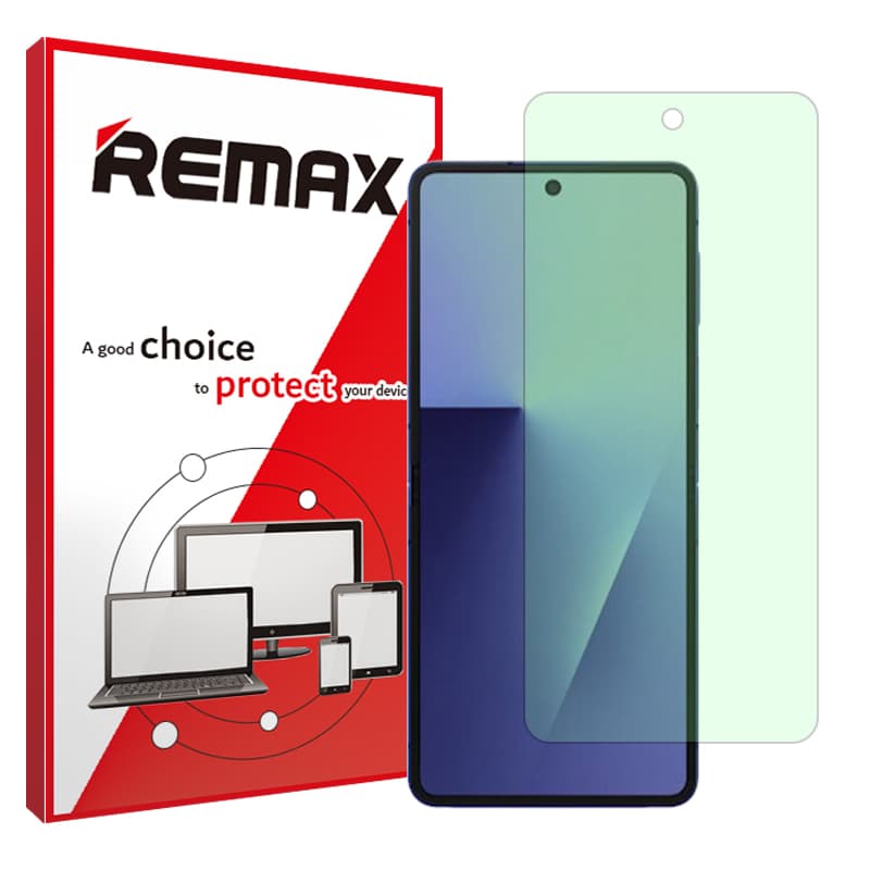 گلس سامسونگ Galaxy Z Flip7 مدل گرین لایت برند ریمکس