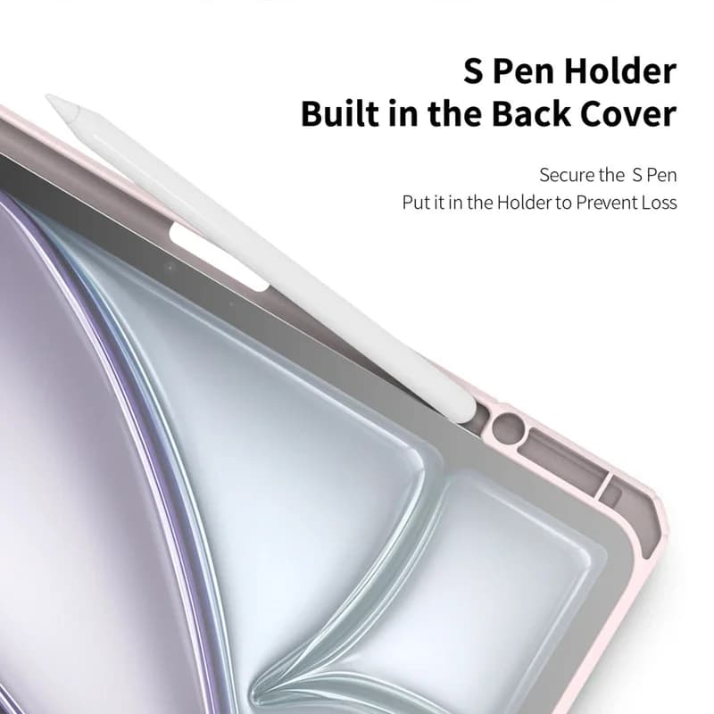 کاور کلاسوری آیپد مدل Toby مناسب برای iPad Air 13 inch M2 2024 / M3 2025 / M4 2026 — تصویر ۸