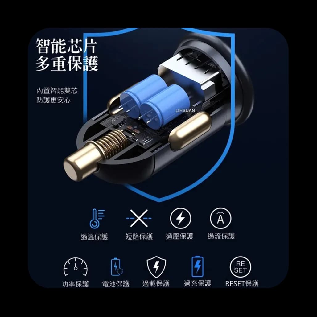 شارژر فندکی دو پورت Totu مدل DCCPD-06 — تصویر ۳
