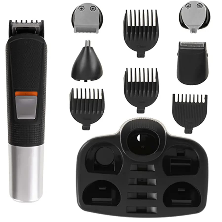 ست ریش تراش و ماشین اصلاح بدن مردانه چندکاره گرین لاین Green Lion Men’s Grooming Kit 5 in 1 — تصویر ۴