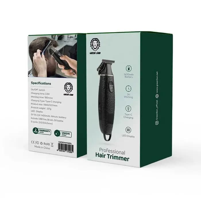 ریش تراش و ماشین اصلاح بدن گرین لاین مدلGreen Lion Professional Hair Trimmer — تصویر ۳