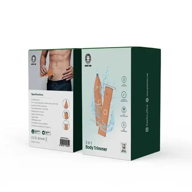 ریش تراش و ماشین اصلاح بدن گرین لاین مدل Green Lion 3 in 1 Body Trimmer — تصویر ۴