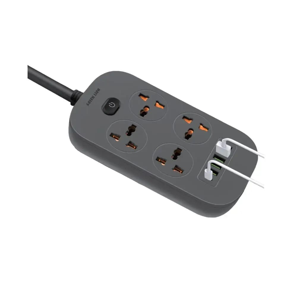 چند راهی برق گرین لاین مدل Green lion GNPOWS5USB 2500W