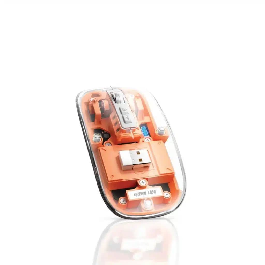 ماوس شفاف بی سیم گرین لاین Green Lion Transparent Mouse — تصویر ۶
