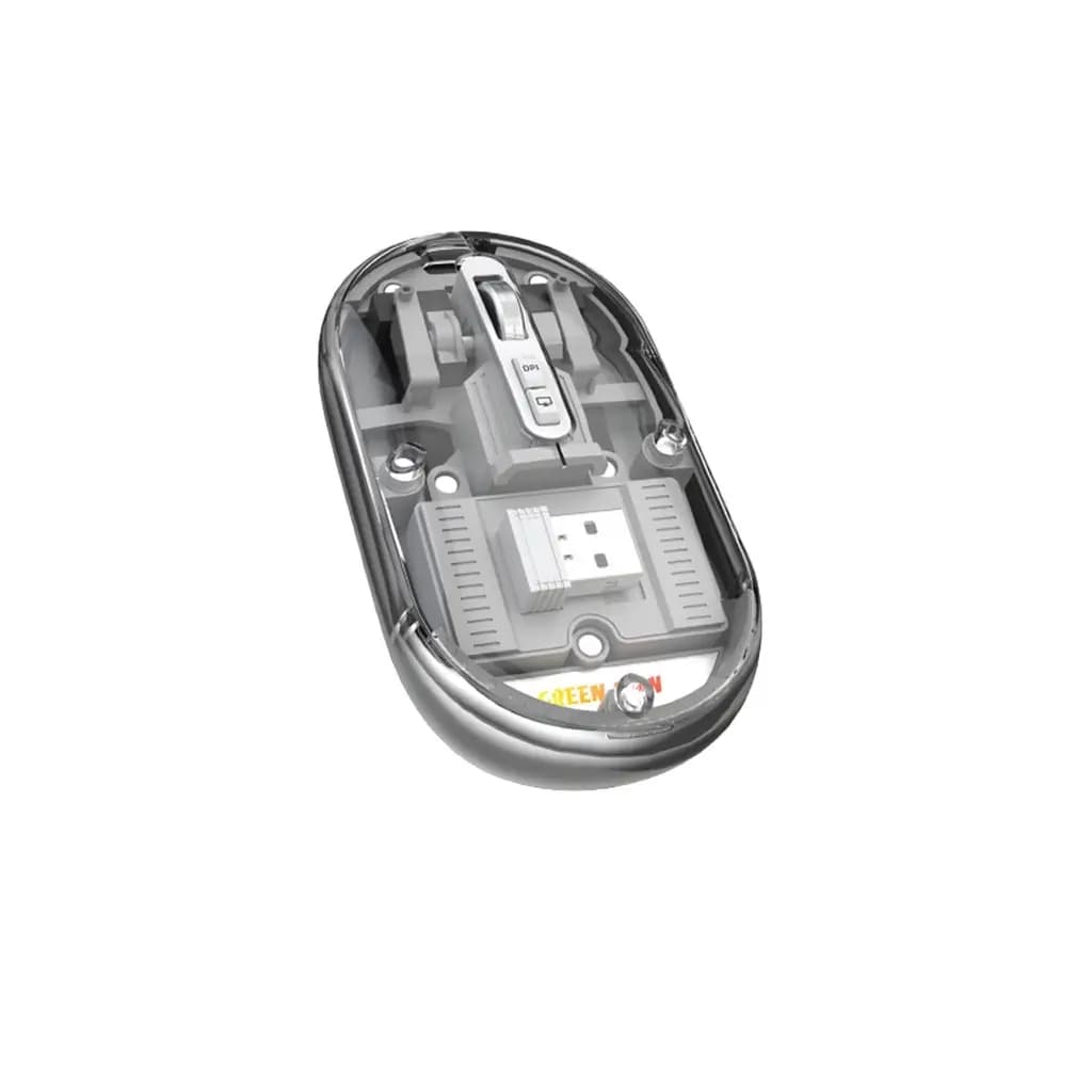ماوس بی سیم گرین لاین Green Lion Transparent Mouse Lite — تصویر ۲