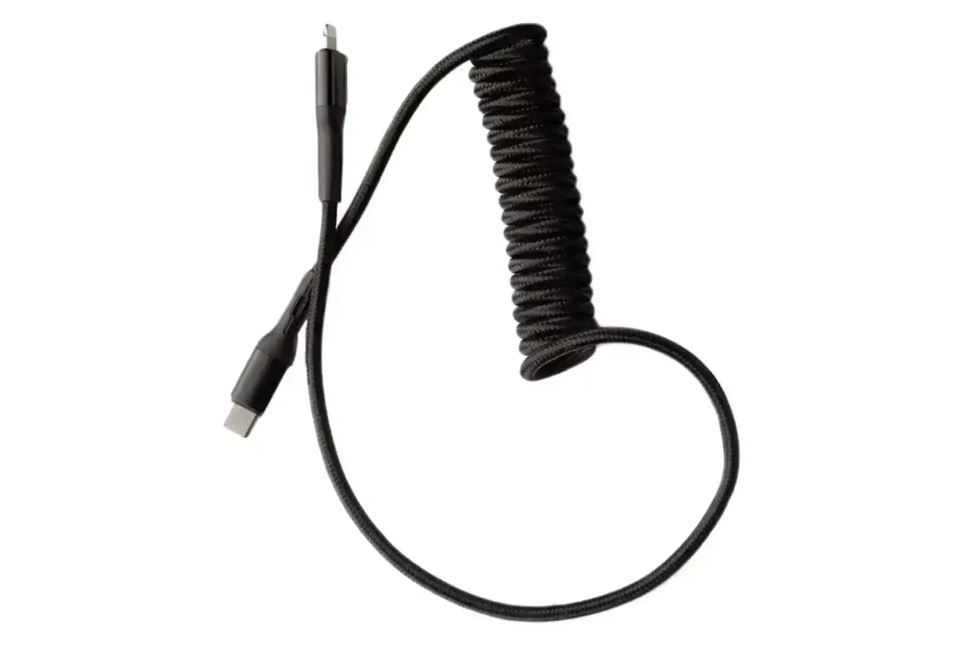 کابل فنری 27 وات گرین لاین Green Lion USB-C To Lightning — تصویر ۳