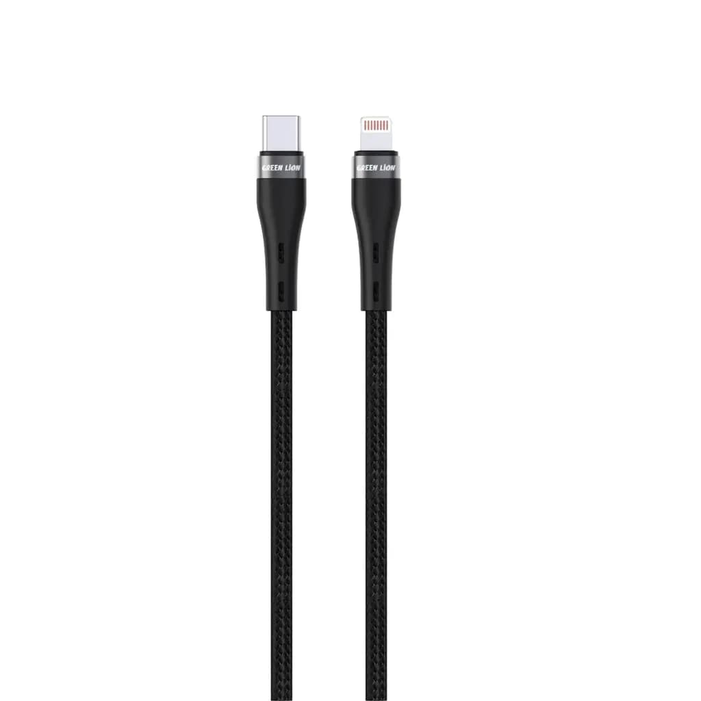 کابل 27 وات تایپC به لایتنینگ گرین لاین Green Lion USB-C to Lightning