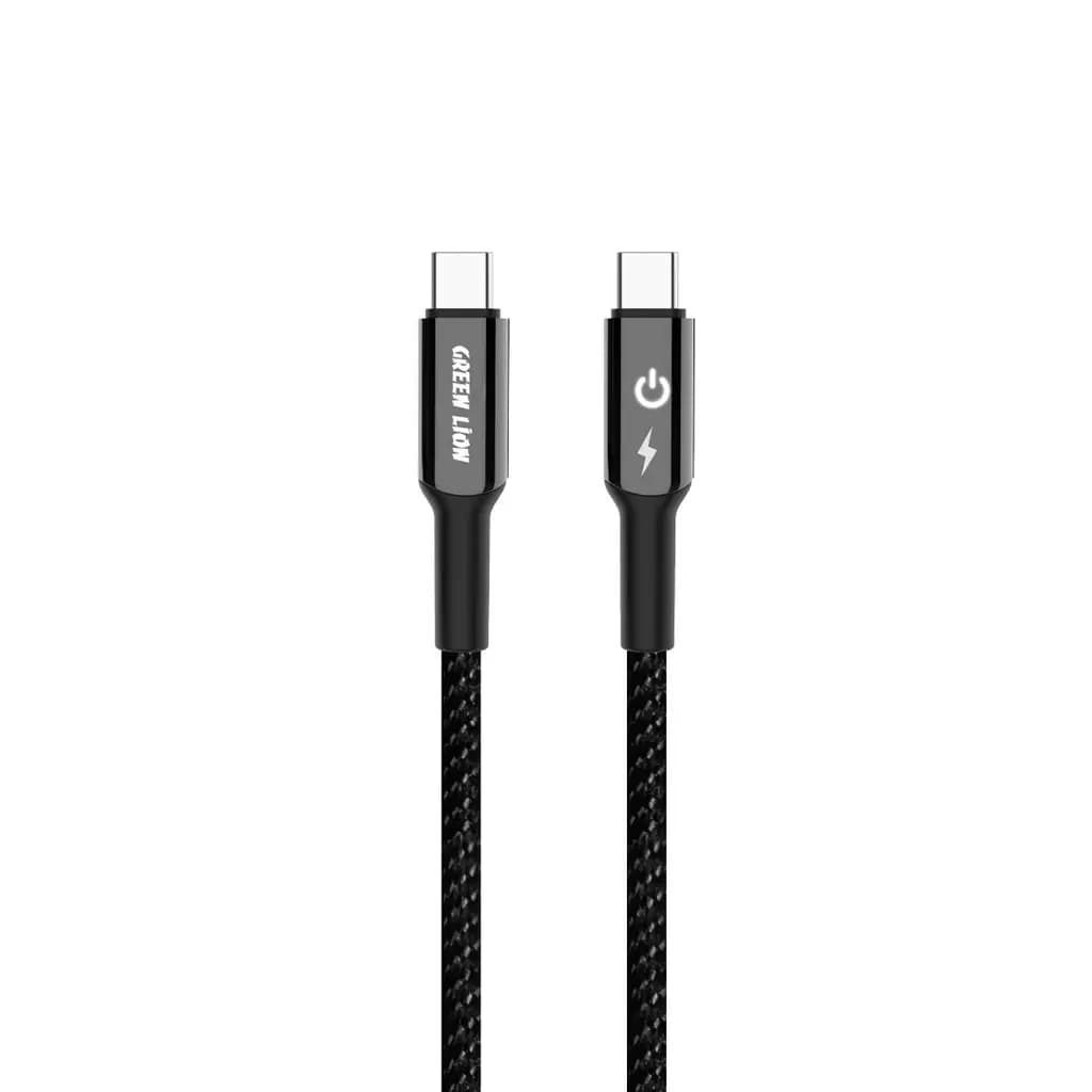 کابل 60 وات تایپC به تایپC گرین لاین Green Lion USB-C to USB-C