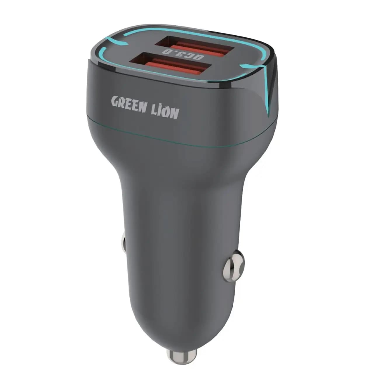 شارژر فندکی گرین لاین Green Lion Dual Port QC3.0 Car 36w — تصویر ۳