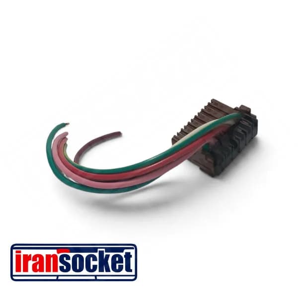 سوکت خطر عقب پژو 405 شش فیش | بسته 5 عددی — تصویر ۳