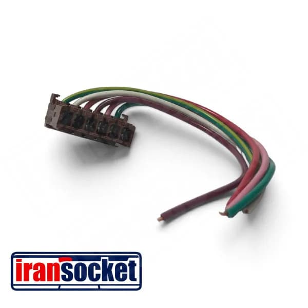 سوکت خطر عقب پژو 405 شش فیش | بسته 5 عددی