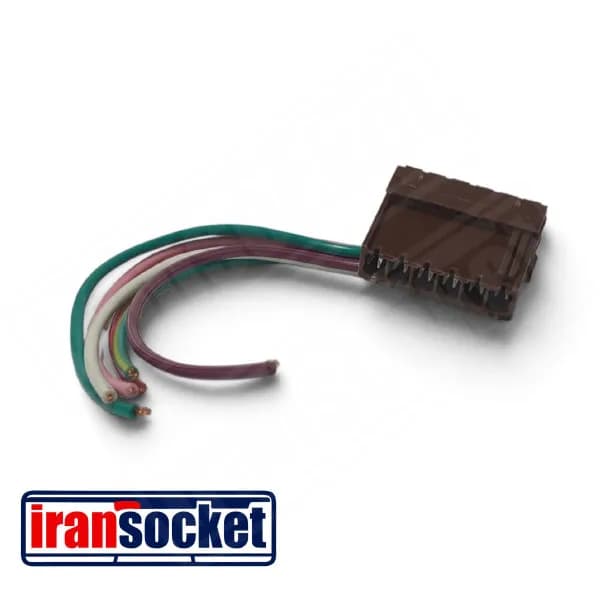 سوکت خطر عقب پژو 405 شش فیش | بسته 5 عددی — تصویر ۲