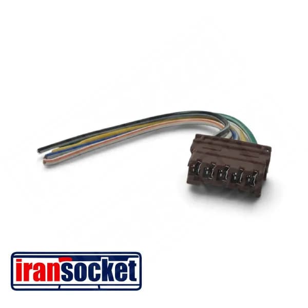 سوکت کلید شیشه بالابر پژو 405 ساده | بسته 10 عددی