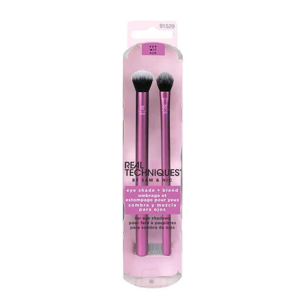 ست براش سایه 2 عددی ریل تکنیک مدل Eye Shade & Blend
