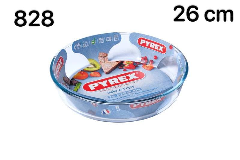 ظرف کیک پیرکس فرانسه برند PYREX — تصویر ۲