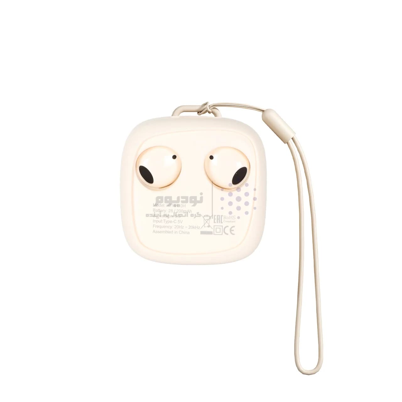ایرفون بی سیم Hatron مدل HTW110H – کرم — تصویر ۲