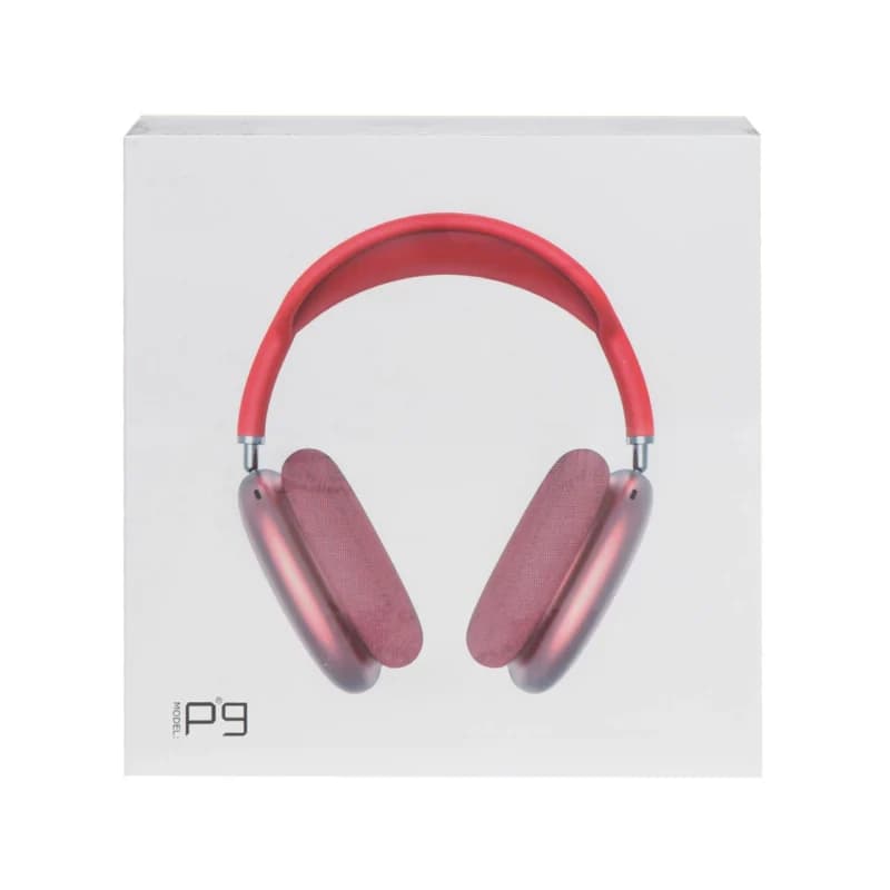 هدفون بی سیم مدل P9-قرمز — تصویر ۴