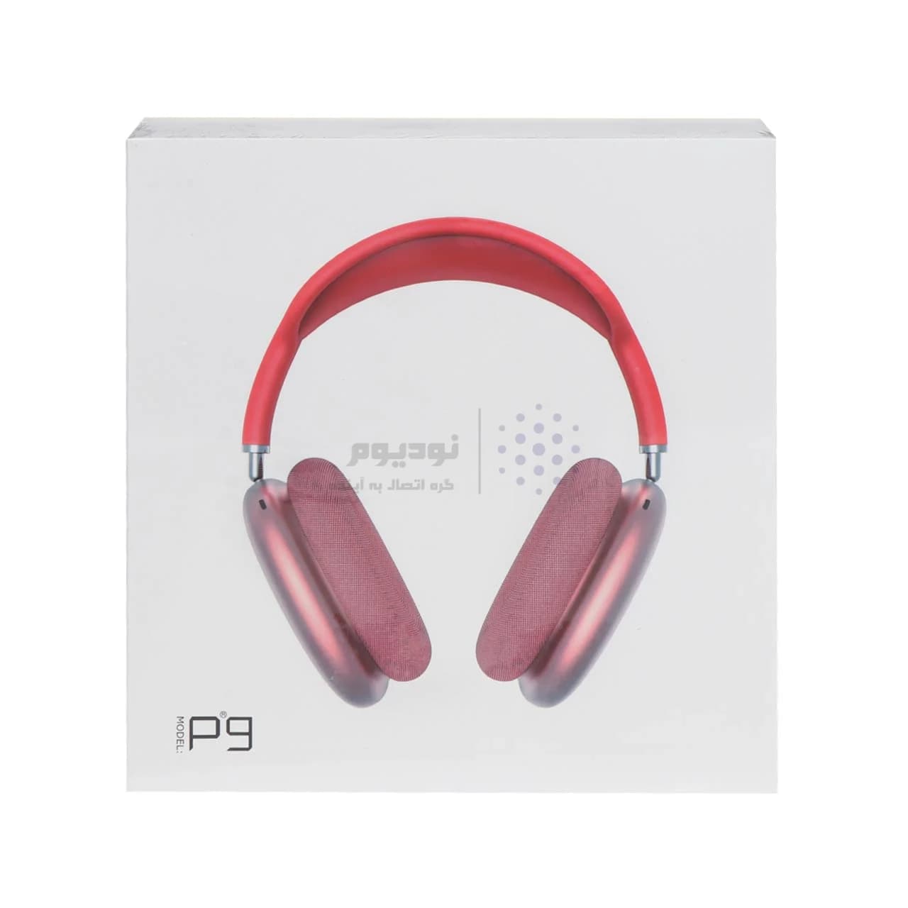 هدفون بی سیم مدل P9-قرمز — تصویر ۲