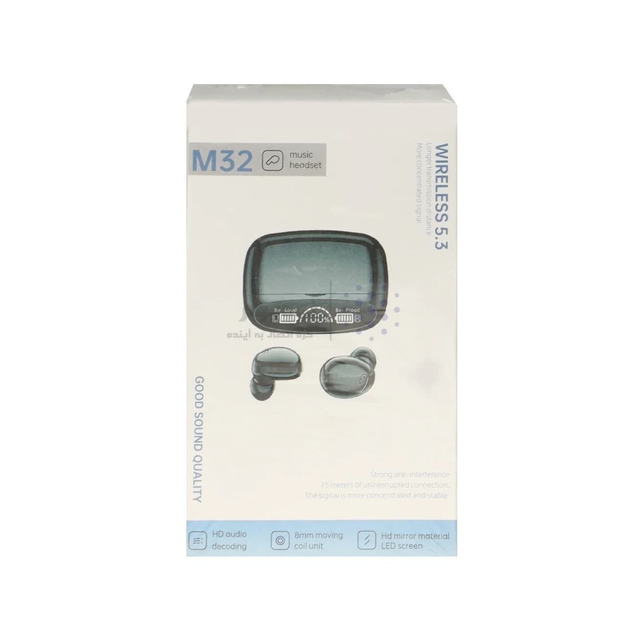 ایرفون بی سیم مدل M32 – مشکی — تصویر ۲
