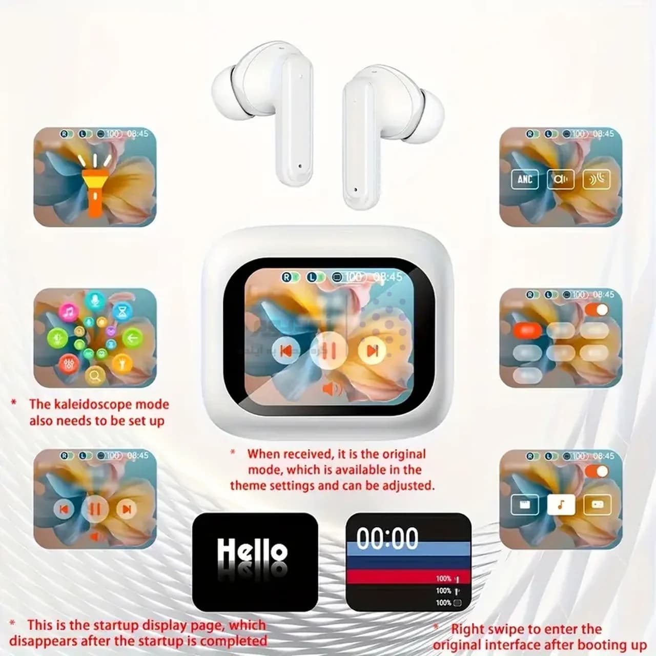 ایرفون بی سیم JBL مدل Tour Pro 4 – سفید — تصویر ۴